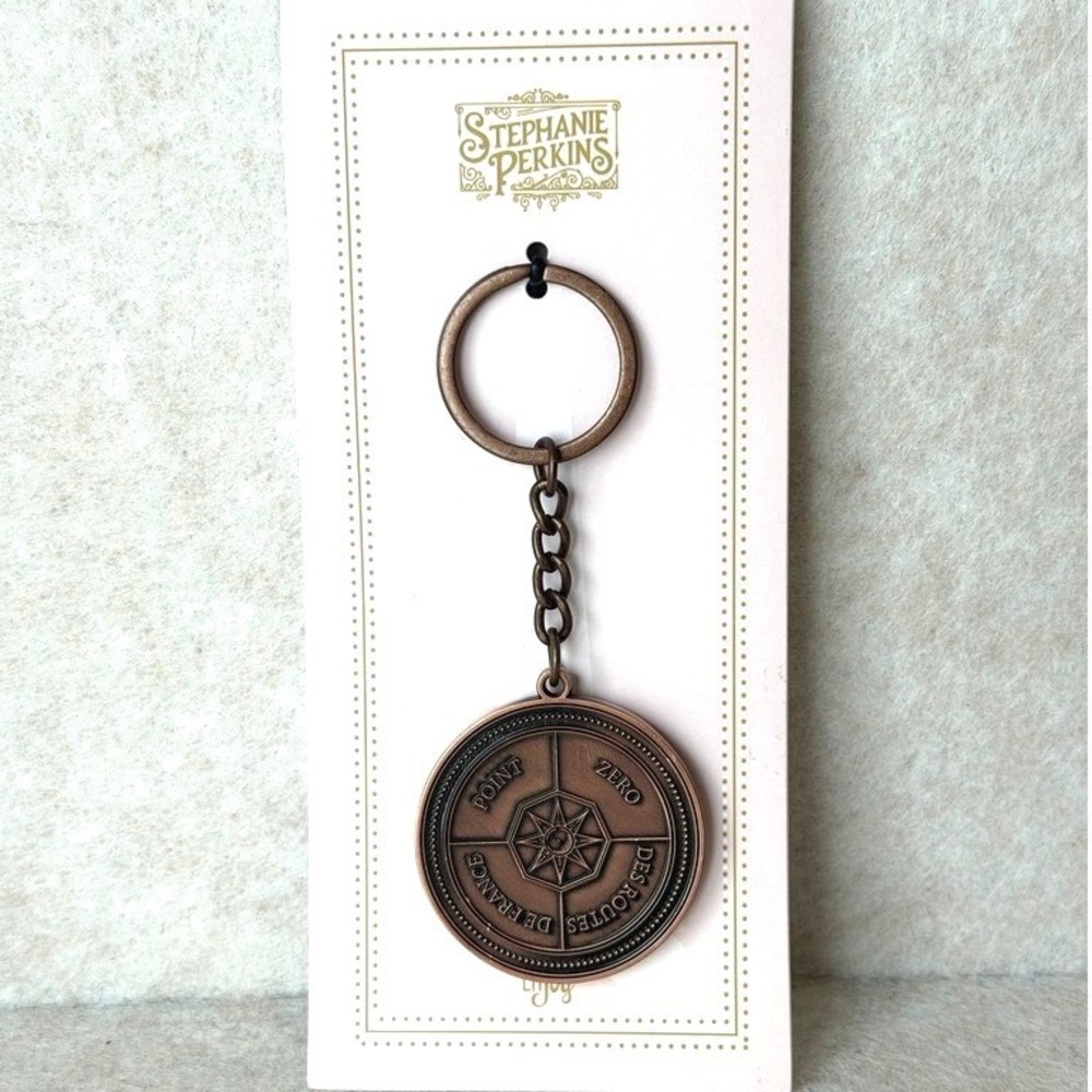 LitJoy Crate Stephanie Perkins Anna and the French Kiss Point Zero Keychain New